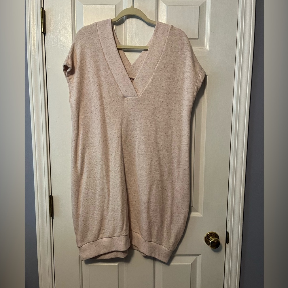 Lou & Grey V-Neck Sweater Dress
